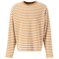 Bram's Fruit Striped Longsleeve T-shirt Wit/Bruin