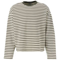 Bram's Fruit Striped Longsleeve T-shirt Wit/Groen