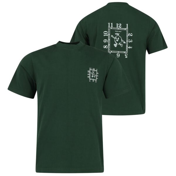 Bram's Fruit Tank Dial T-shirt Donker Groen