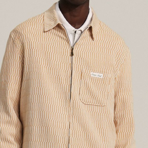 Bram's Fruit Teacloth Overshirt Beige