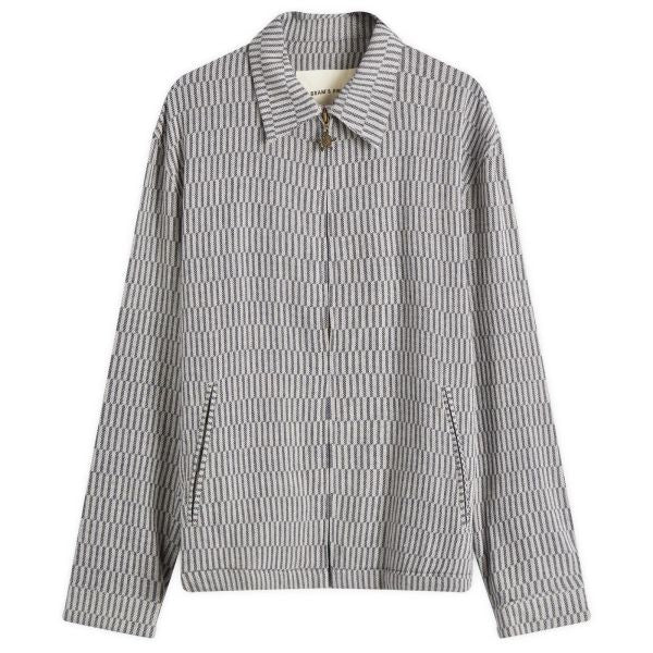 Bram's Fruit Teacloth Overshirt Navy