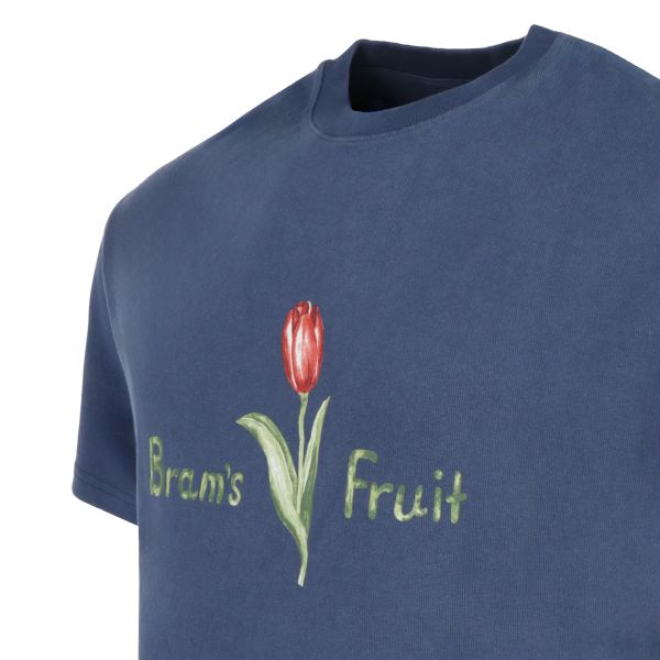 Bram’s Fruit Tulip Aquarel T-shirt Blauw