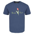 Bram’s Fruit Tulip Aquarel T-shirt Blauw
