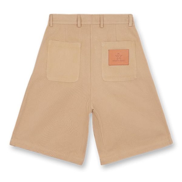 Bram's Fruit Twill Korte Broek Bruin