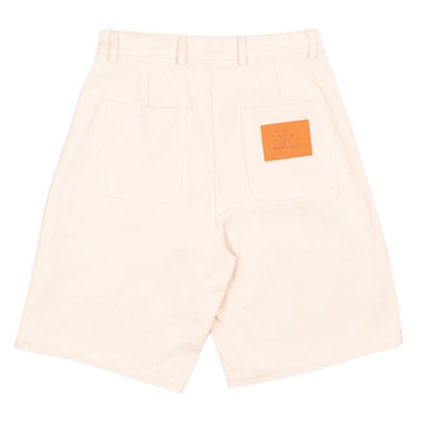 Bram's Fruit Twill Korte Broek Off White