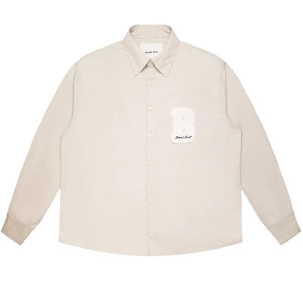 Bram's Fruit Varsity Overhemd Beige
