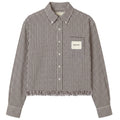 Bram’s Fruit Distressed Farmer's Overhemd Bruin