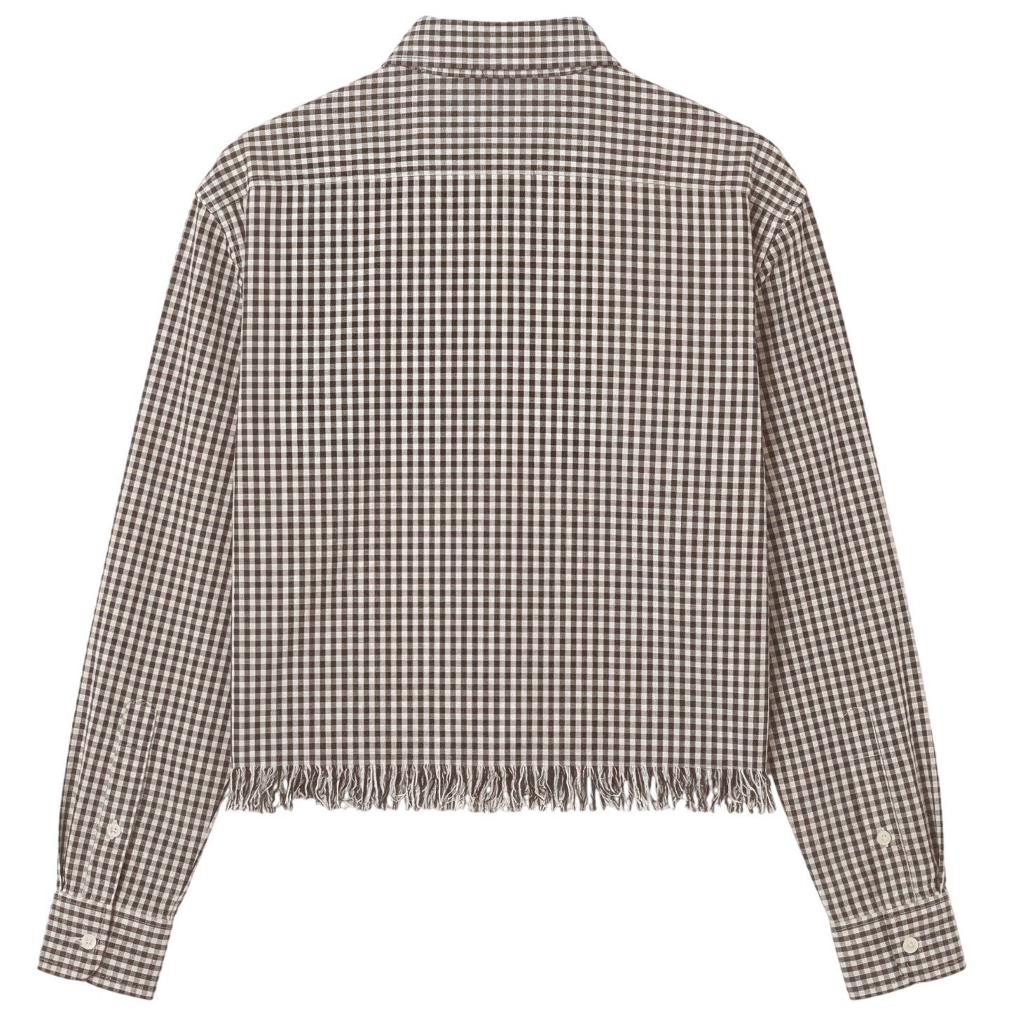 Bram’s Fruit Distressed Farmer's Overhemd Bruin