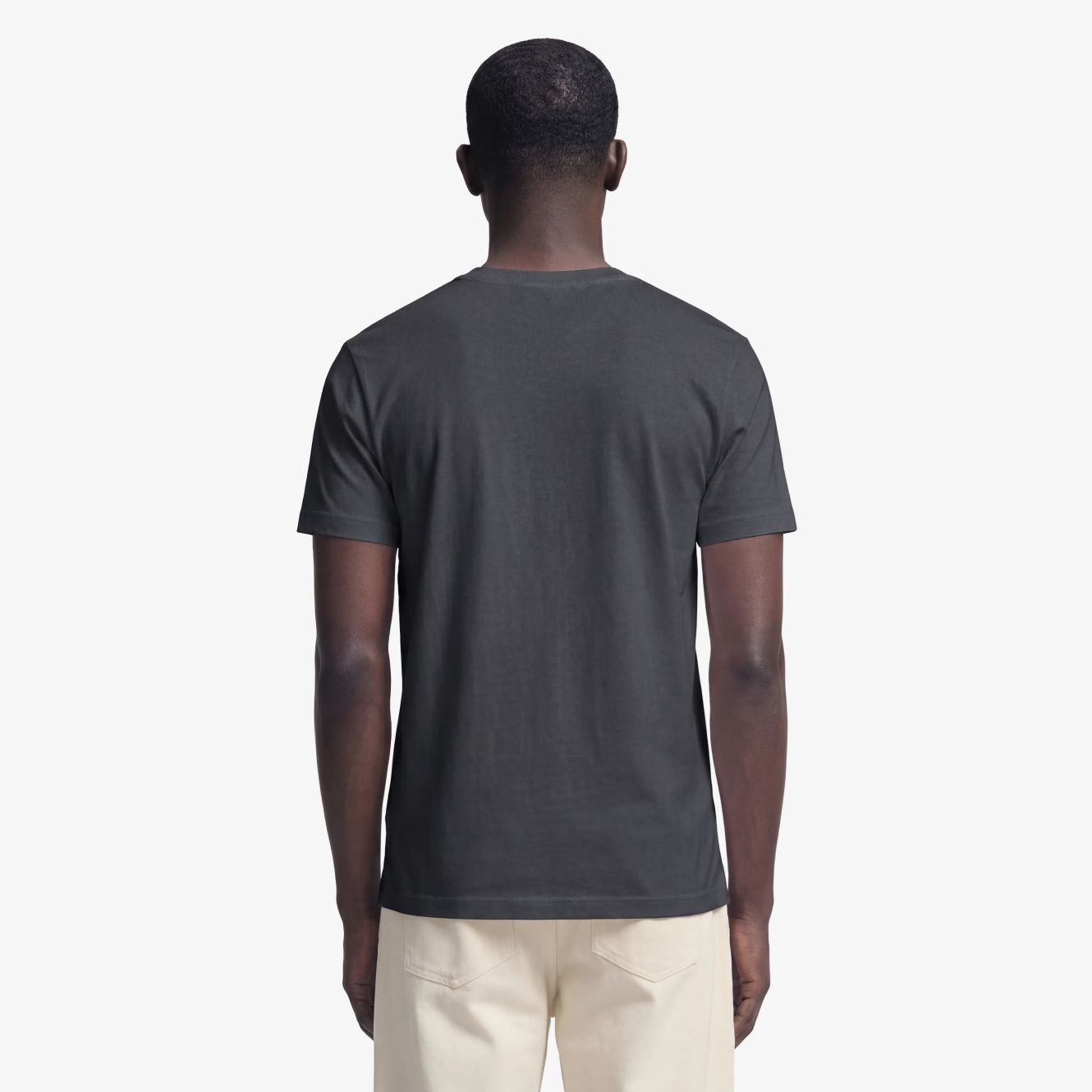 Bram’s Fruit Fitted Script Logo T-shirt Zwart