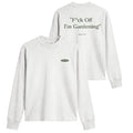 Bram's Fruit Gardening Distressed Longsleeve T-shirt Grijs