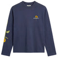 Bram’s Fruit Sunflower Longsleeve T-shirt Donker Blauw