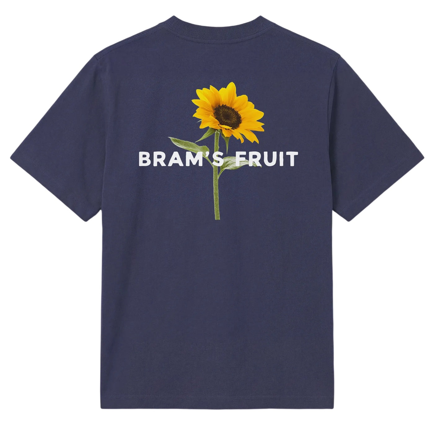 Bram’s Fruit Sunflower T-shirt Donker Blauw