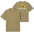 Bram’s Fruit Sunflower T-shirt Donker Groen