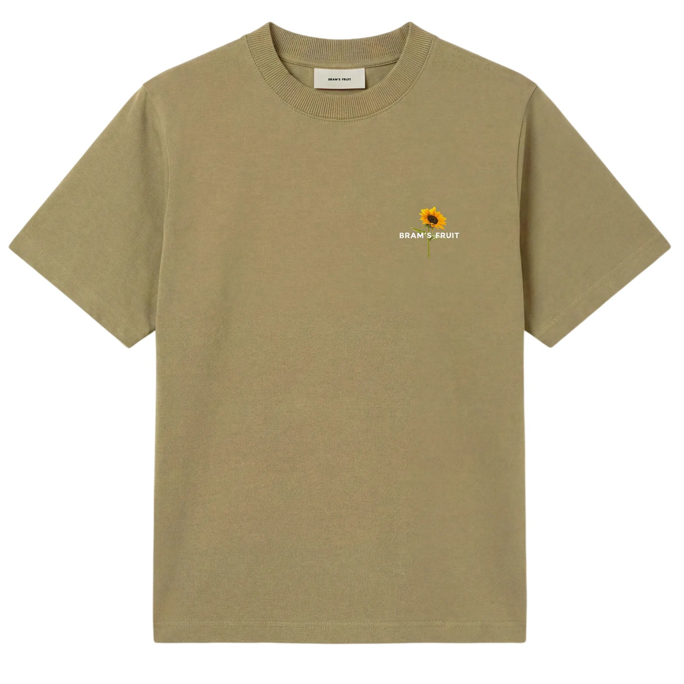 Bram’s Fruit Sunflower T-shirt Donker Groen