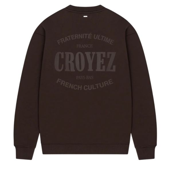 Croyez Stamp Sweater Bruin
