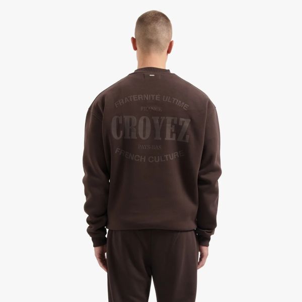 Croyez Stamp Sweater Bruin