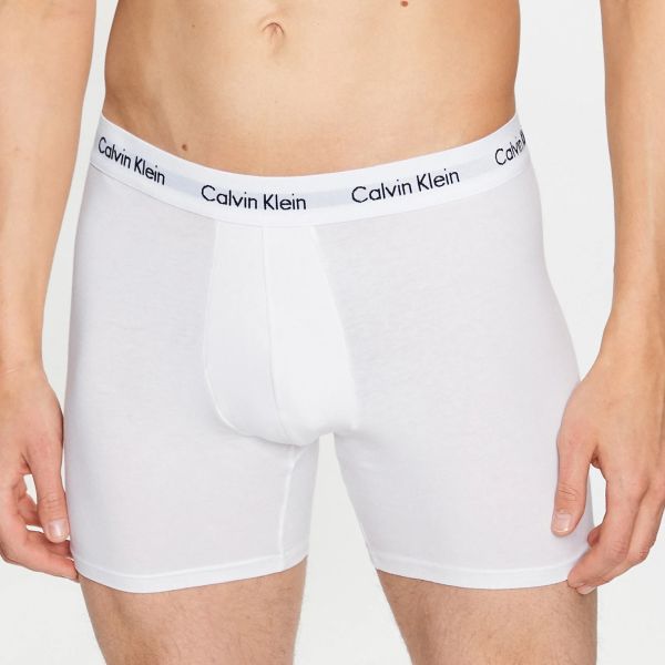 Calvin Klein Boxer Brief 3-Pack Blauw/Wit/Grijs