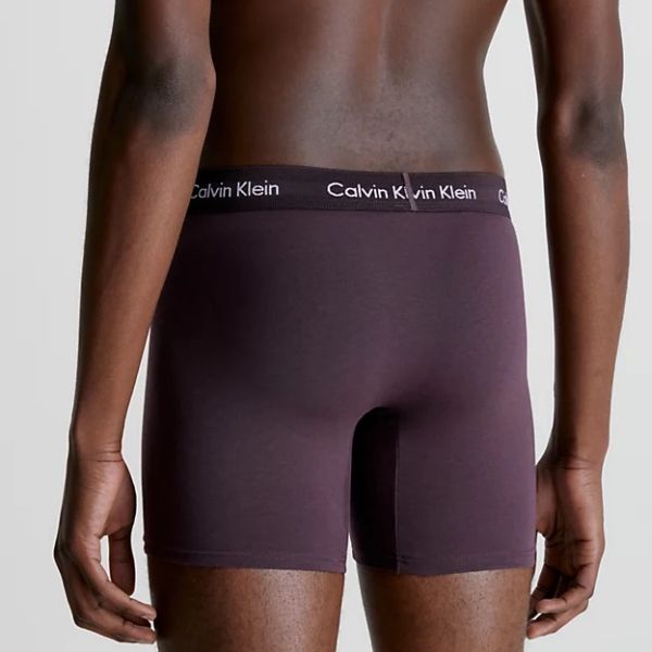 Calvin Klein Boxer Brief 3-Pack Rood/Beige/Paars