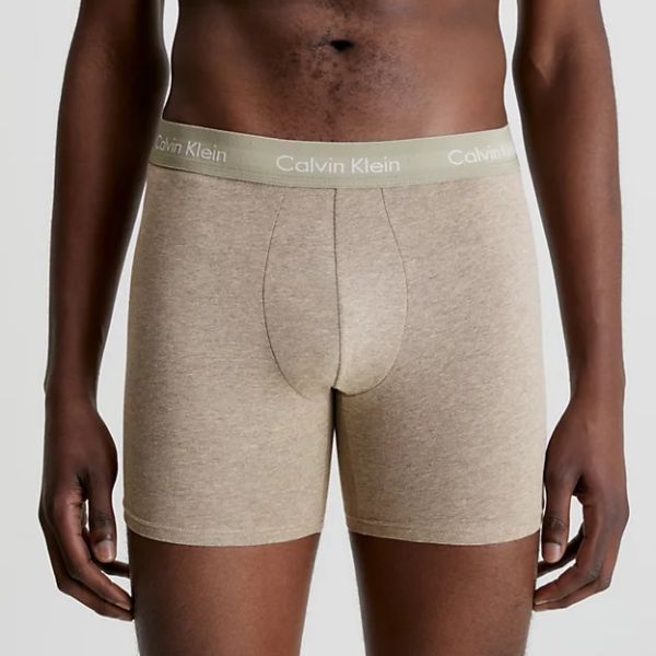 Calvin Klein Boxer Brief 3-Pack Rood/Beige/Paars