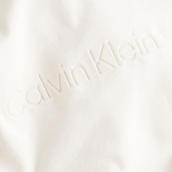 Calvin Klein Comfort Debossed Logo T-shirt Wit