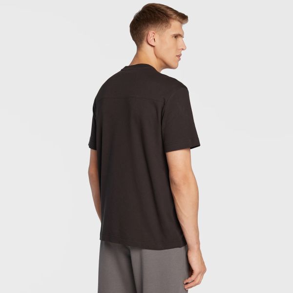 Calvin Klein Comfort Debossed Logo T-shirt Zwart