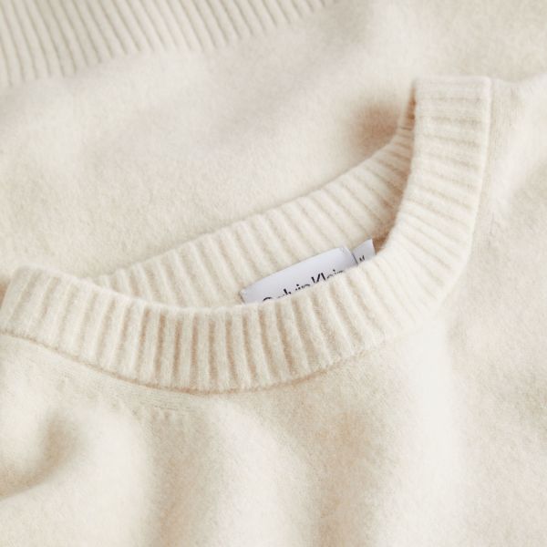 Calvin Klein Comfort Sweater Off White