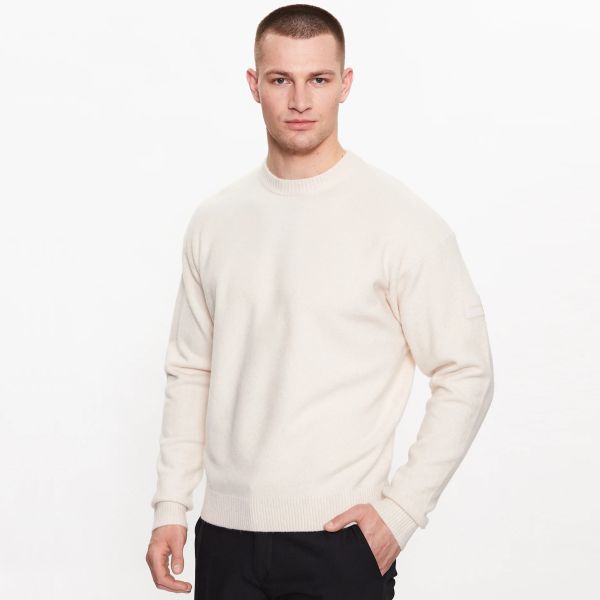 Calvin Klein Comfort Sweater Off White
