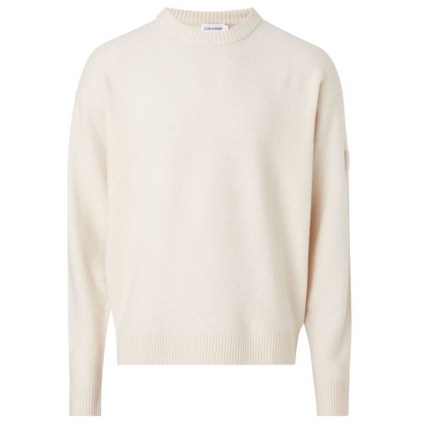 Calvin Klein Comfort Sweater Off White