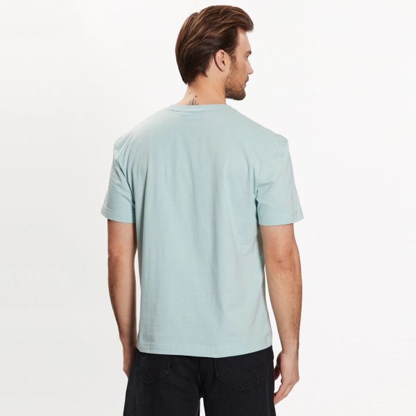 Calvin Klein Comfort T-shirt Licht Blauw