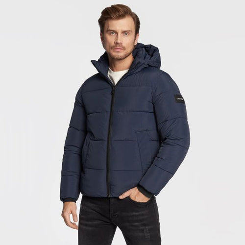 Calvin Klein Crinkle Puffer Navy
