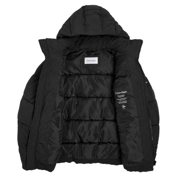Calvin Klein Crinkle Puffer Zwart