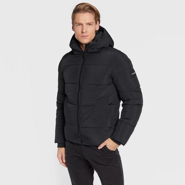 Calvin Klein Crinkle Puffer Zwart