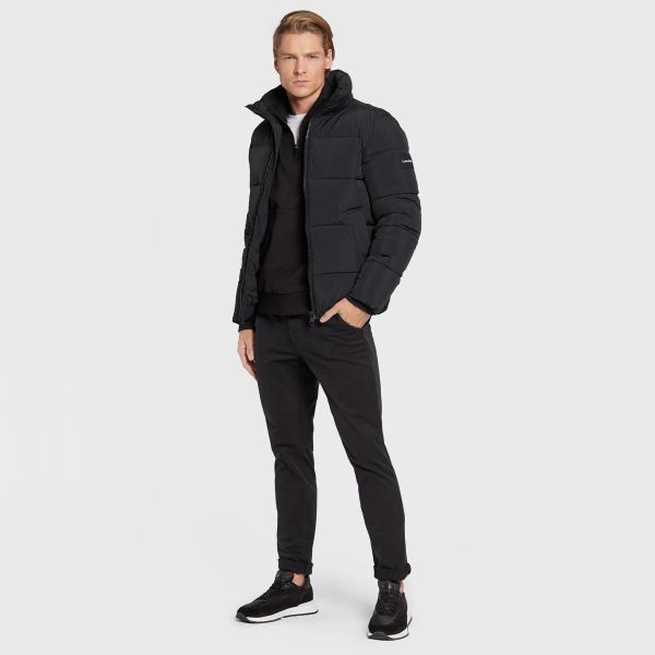 Calvin Klein Crinkle Puffer Zwart