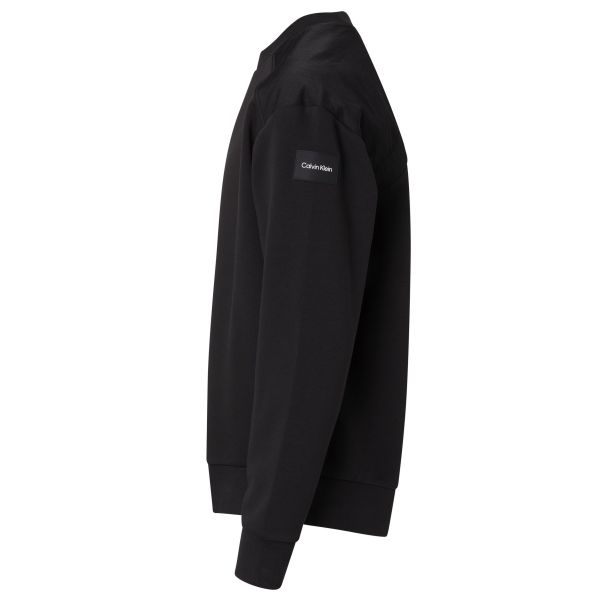 Calvin Klein Crinkle Sweater Zwart