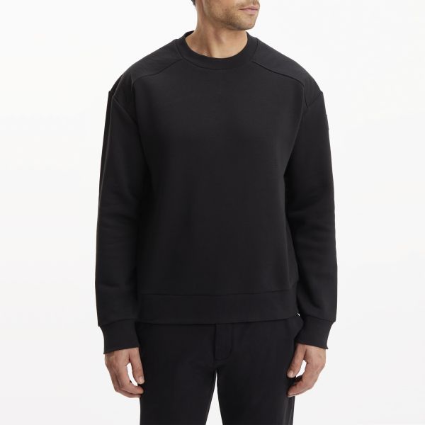 Calvin Klein Crinkle Sweater Zwart
