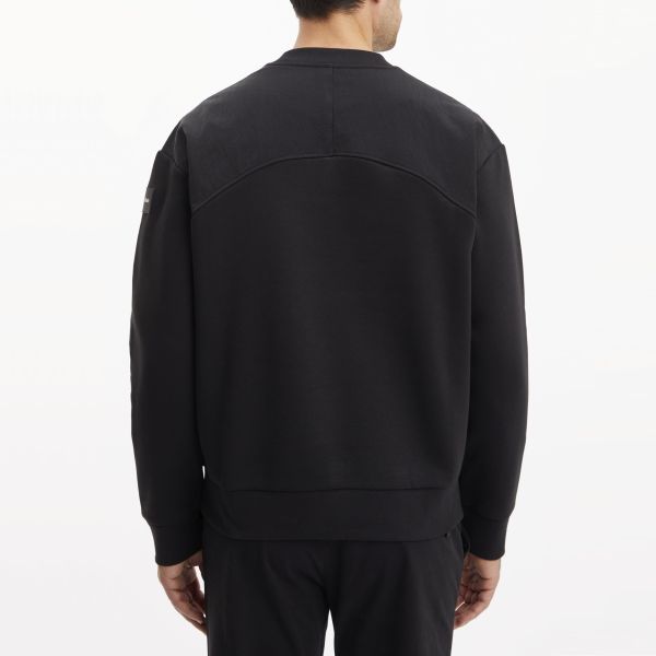 Calvin Klein Crinkle Sweater Zwart