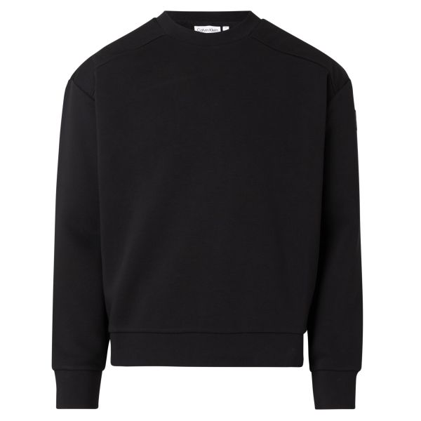 Calvin Klein Crinkle Sweater Zwart