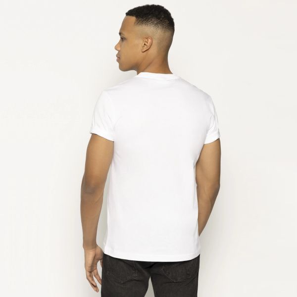 Calvin Klein Front Logo T-shirt Wit