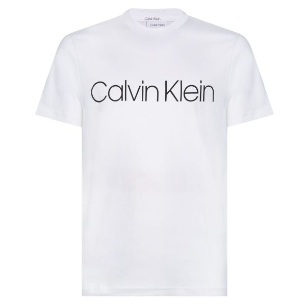 Calvin Klein Front Logo T-shirt Wit