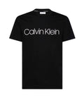 calvin klein front logo t-shirt zwart K10K104063