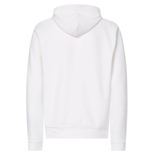 Calvin Klein Interlock Micro Logo Hoodie Wit