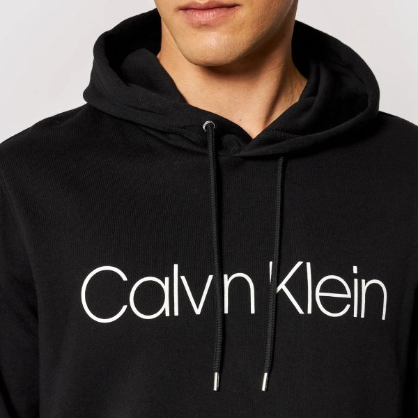 Calvin Klein Logo Hoodie Zwart