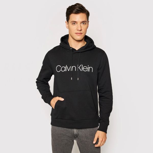 Calvin Klein Logo Hoodie Zwart