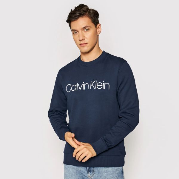 Calvin Klein Logo Sweater Navy