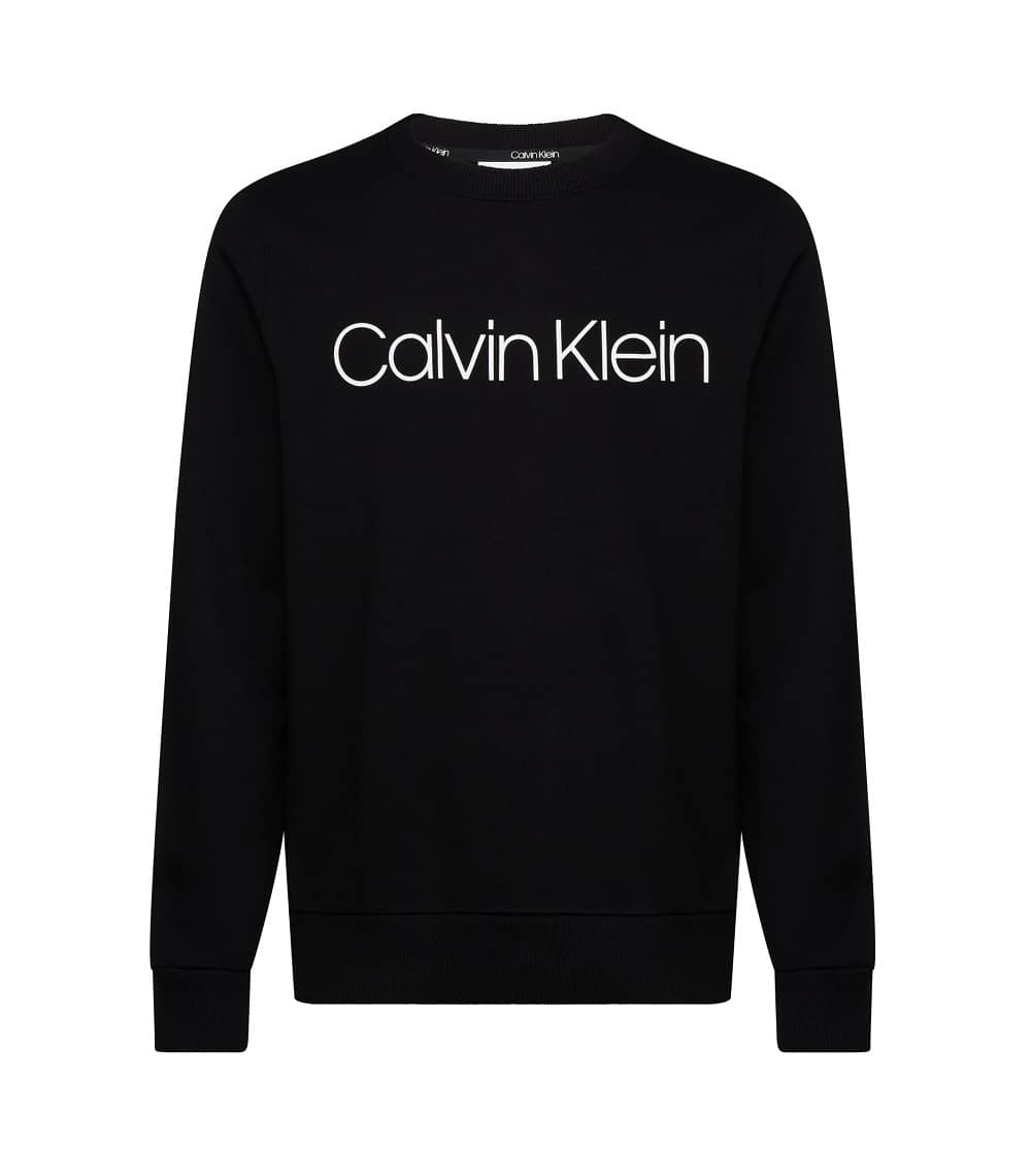 calvin klein logo sweater zwart K10K104059