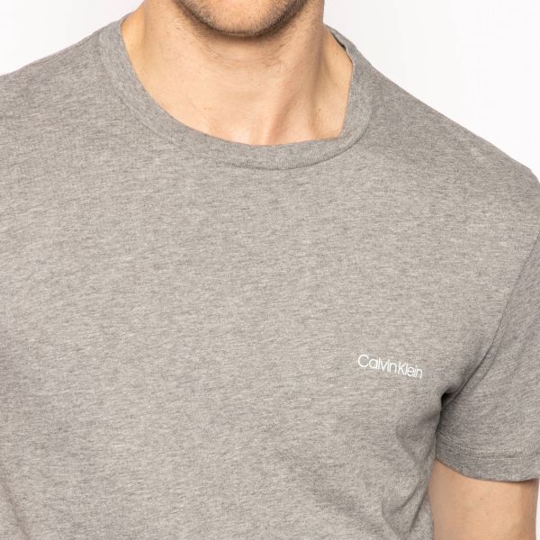 Calvin Klein Logo T-shirt Grijs