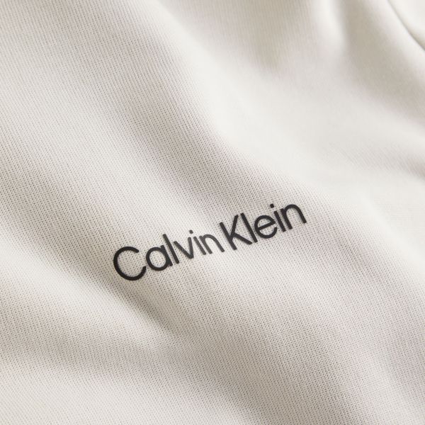 Calvin Klein Micro Logo Hoodie Beige