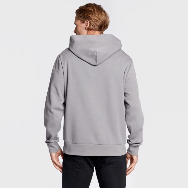 Calvin Klein Micro Logo Hoodie Grijs