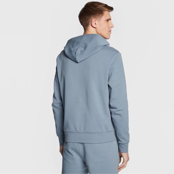 Calvin Klein Micro Logo Hoodie Grijs/Blauw