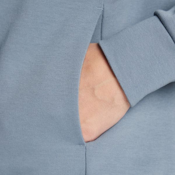 Calvin Klein Micro Logo Hoodie Grijs/Blauw